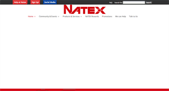 Desktop Screenshot of natex.de